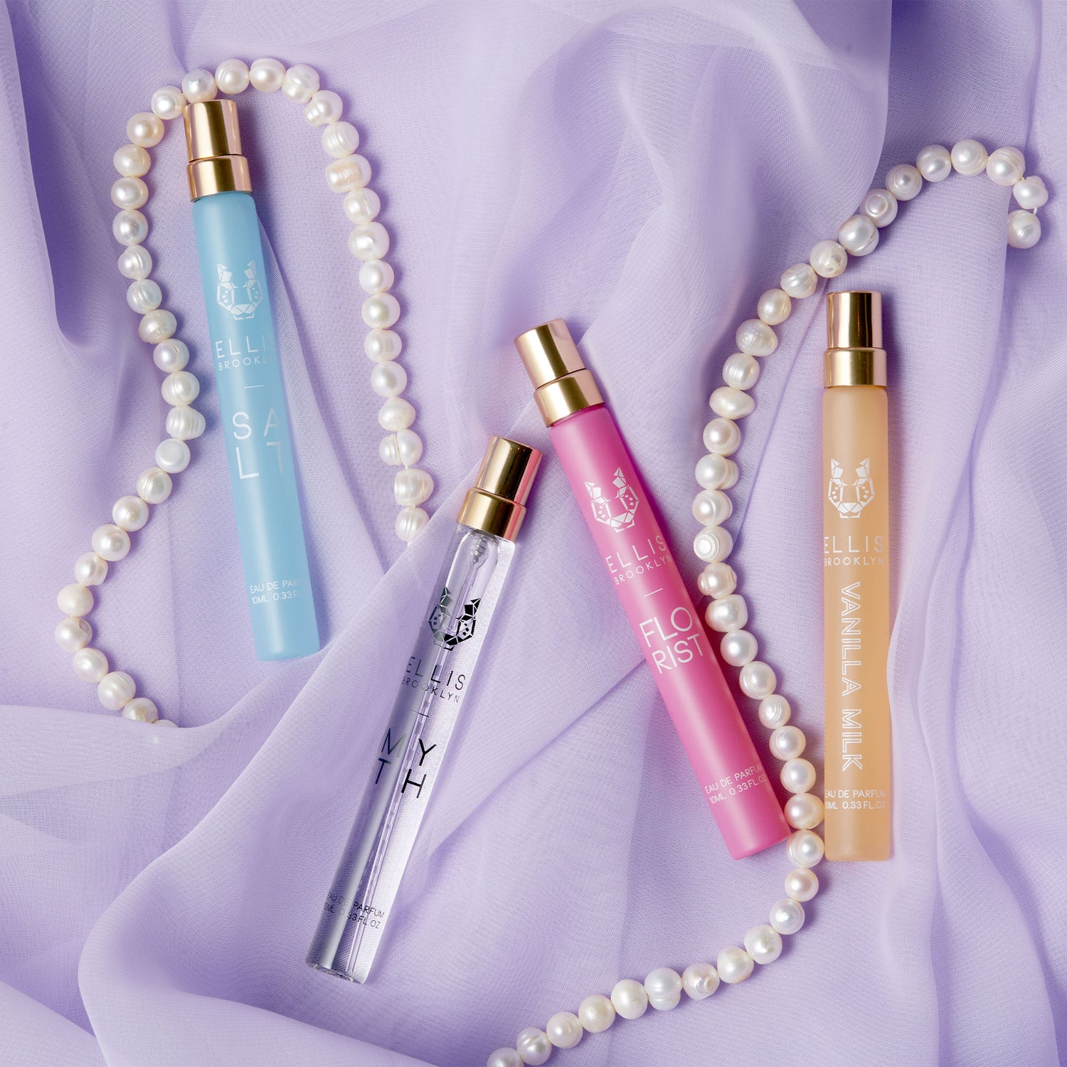 Lifestyle image of Ellis Brooklyn Rom Com Fragrance Gift Set