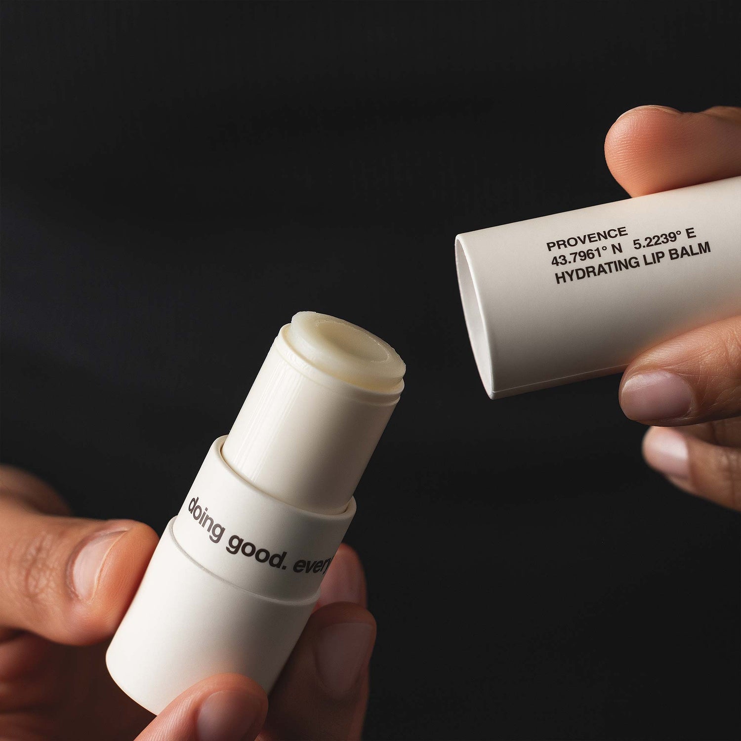 Lifestyle image of Evolvetogether Provence Hydrating Lip Balm