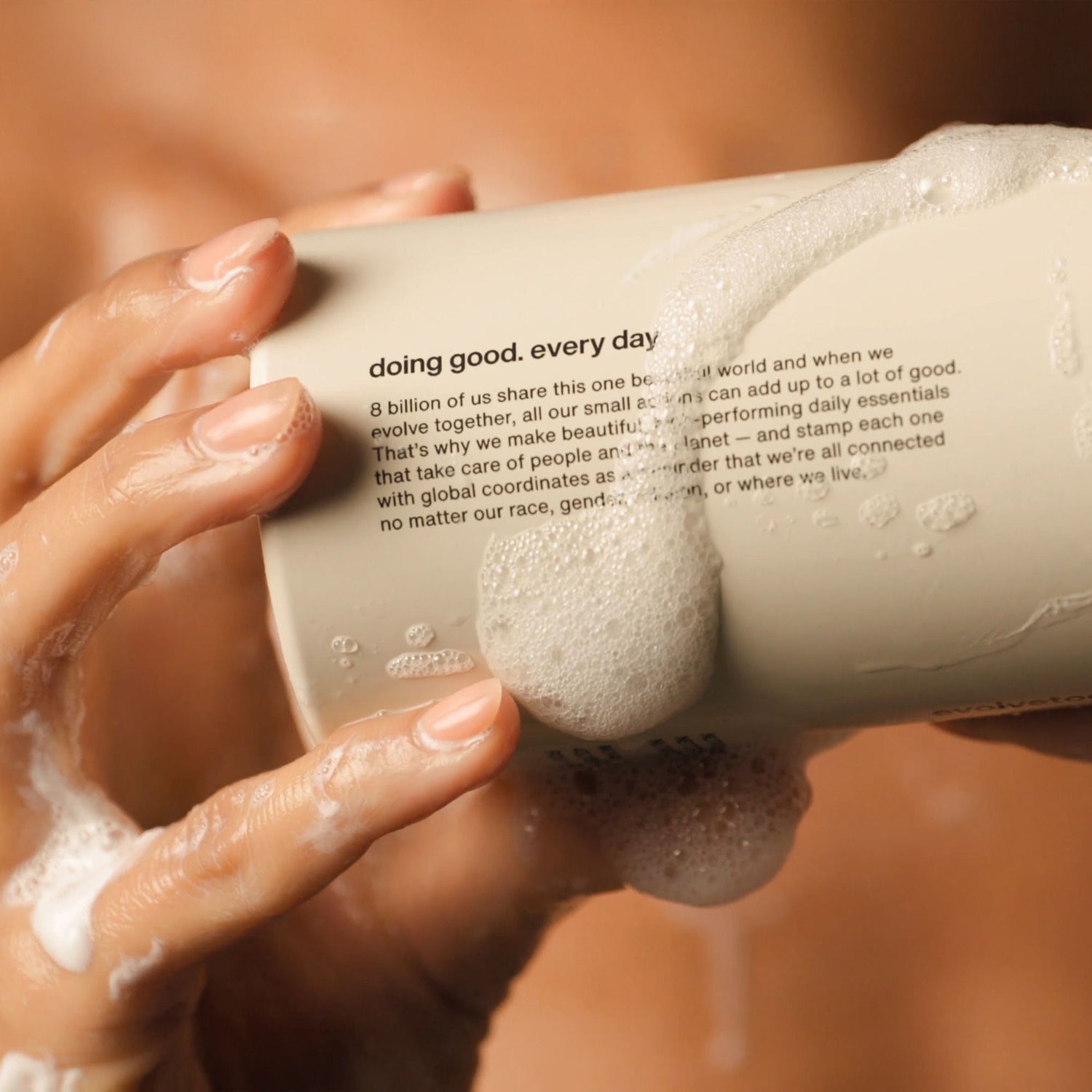 Model image of Evolvetogether Monaco Nutrient Rich Body Cleanser