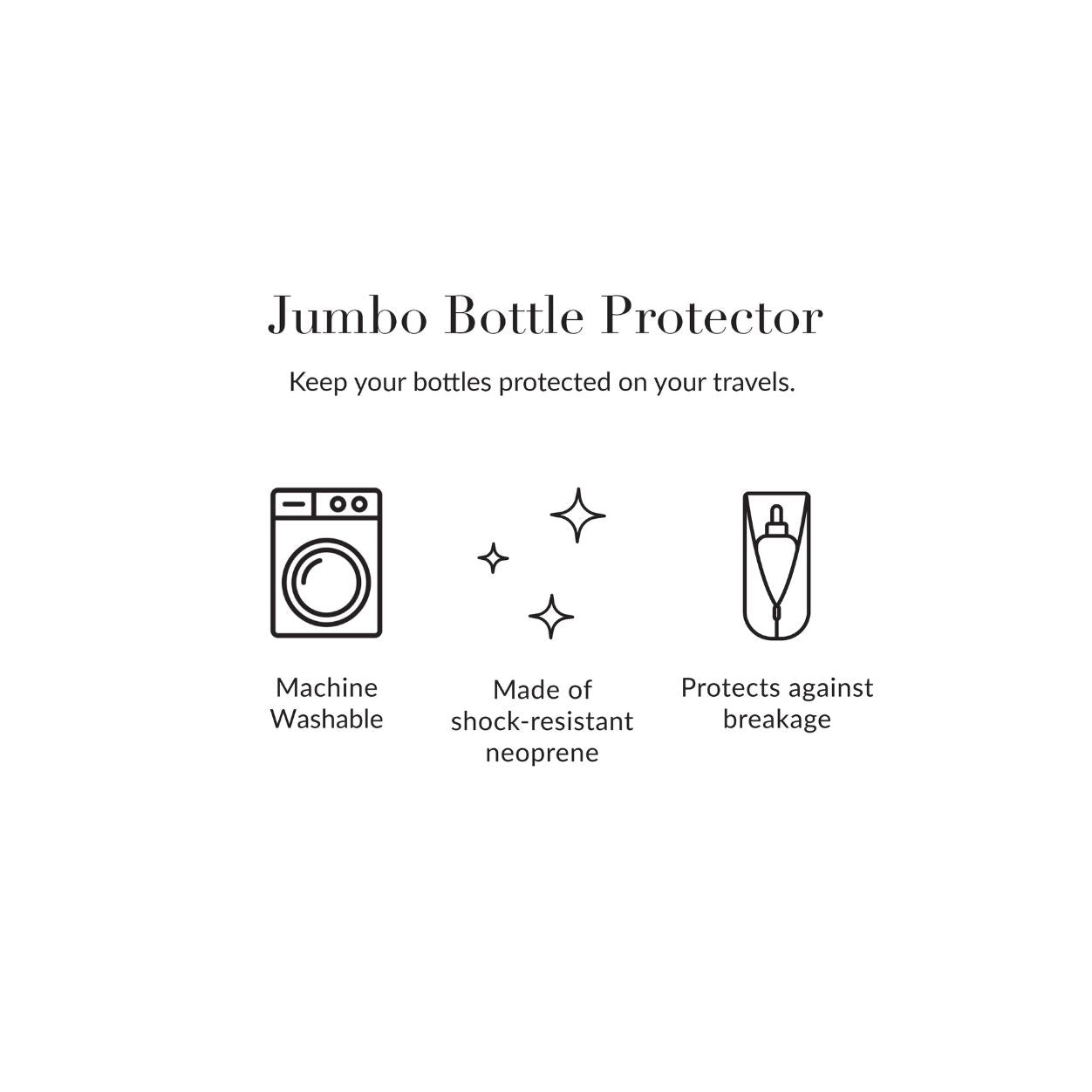 Information related to Kusshi Jumbo Pink Bottle Protector