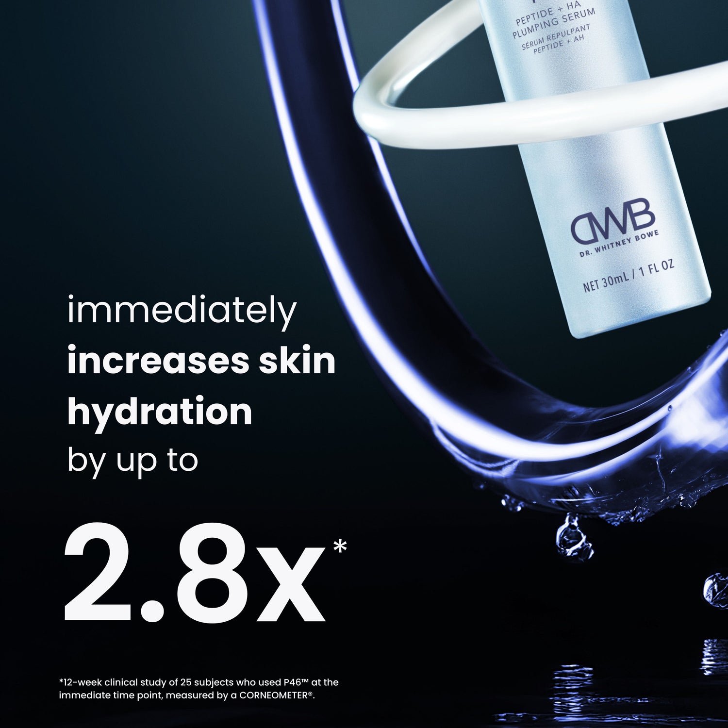 Information related to Dr. Whitney Bowe Beauty P46 Peptide + HA Plumping Serum