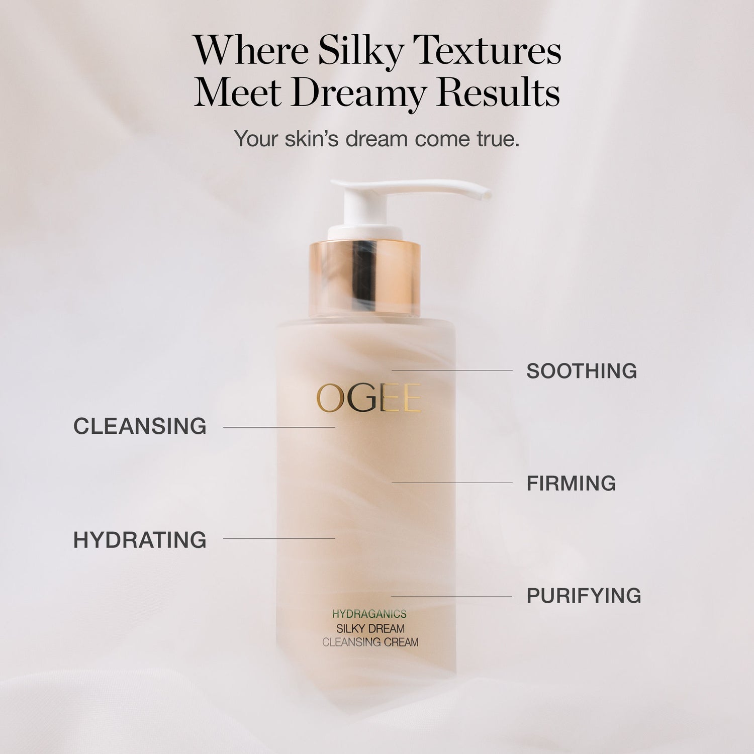 Information related to Ogee Silky Dream Cleansing Cream
