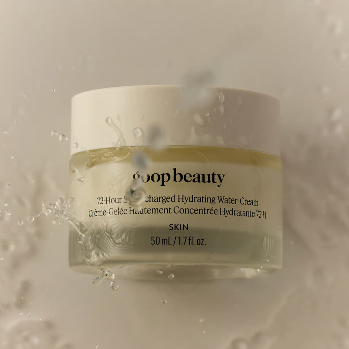 Lifestyle image of Goop 72-Hour Supercharged Hydrating Water-Cream