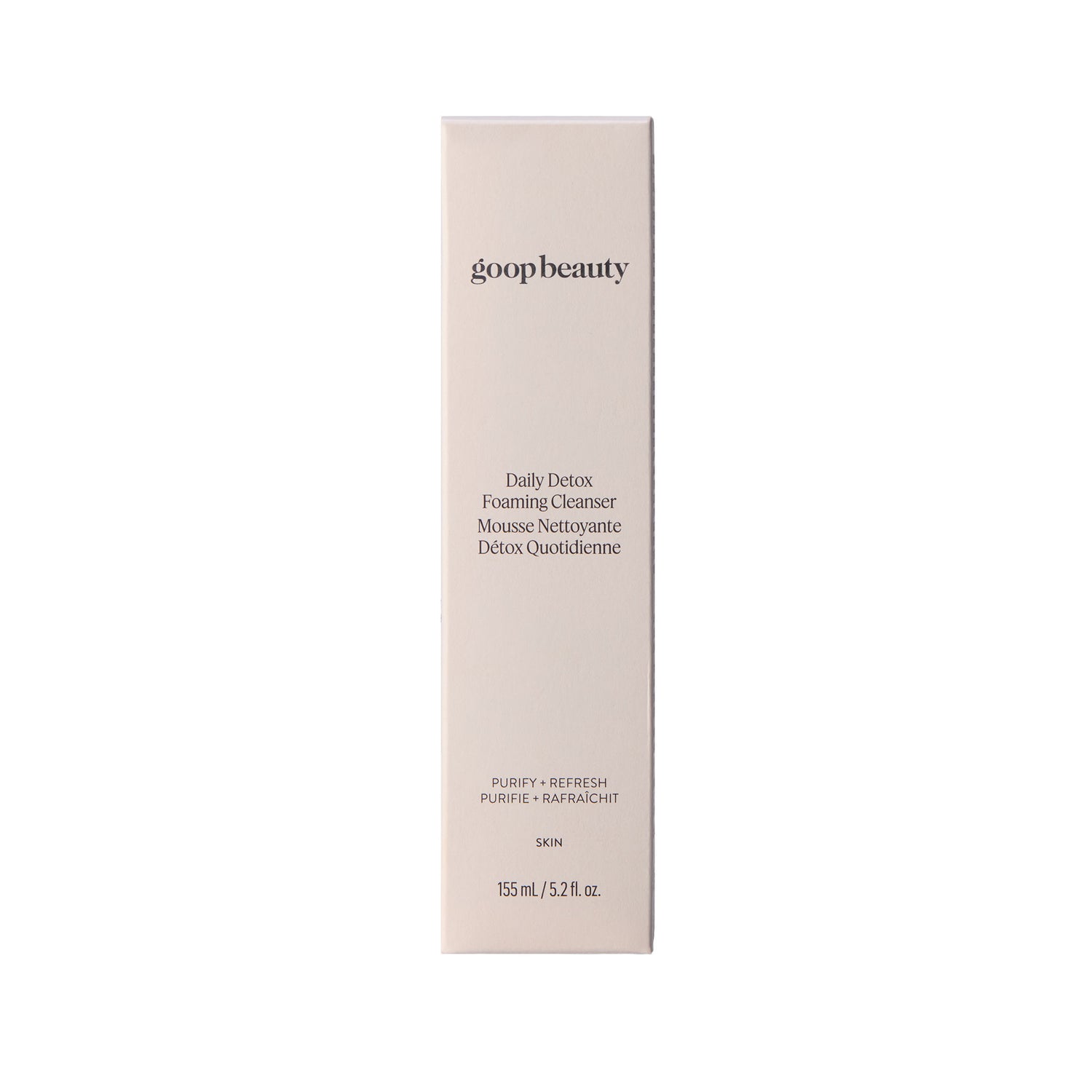 Image of the Goop Beauty Daily Detox Foaming Cleanser box