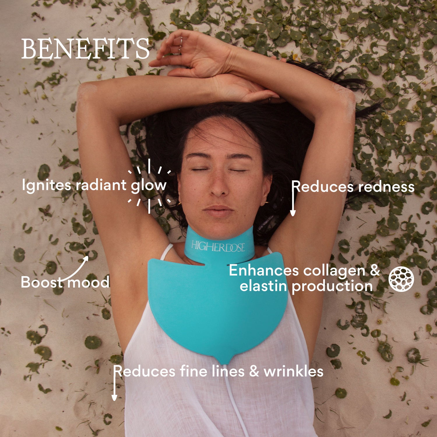 Information related to HigherDose Red Light Neck Enhancer
