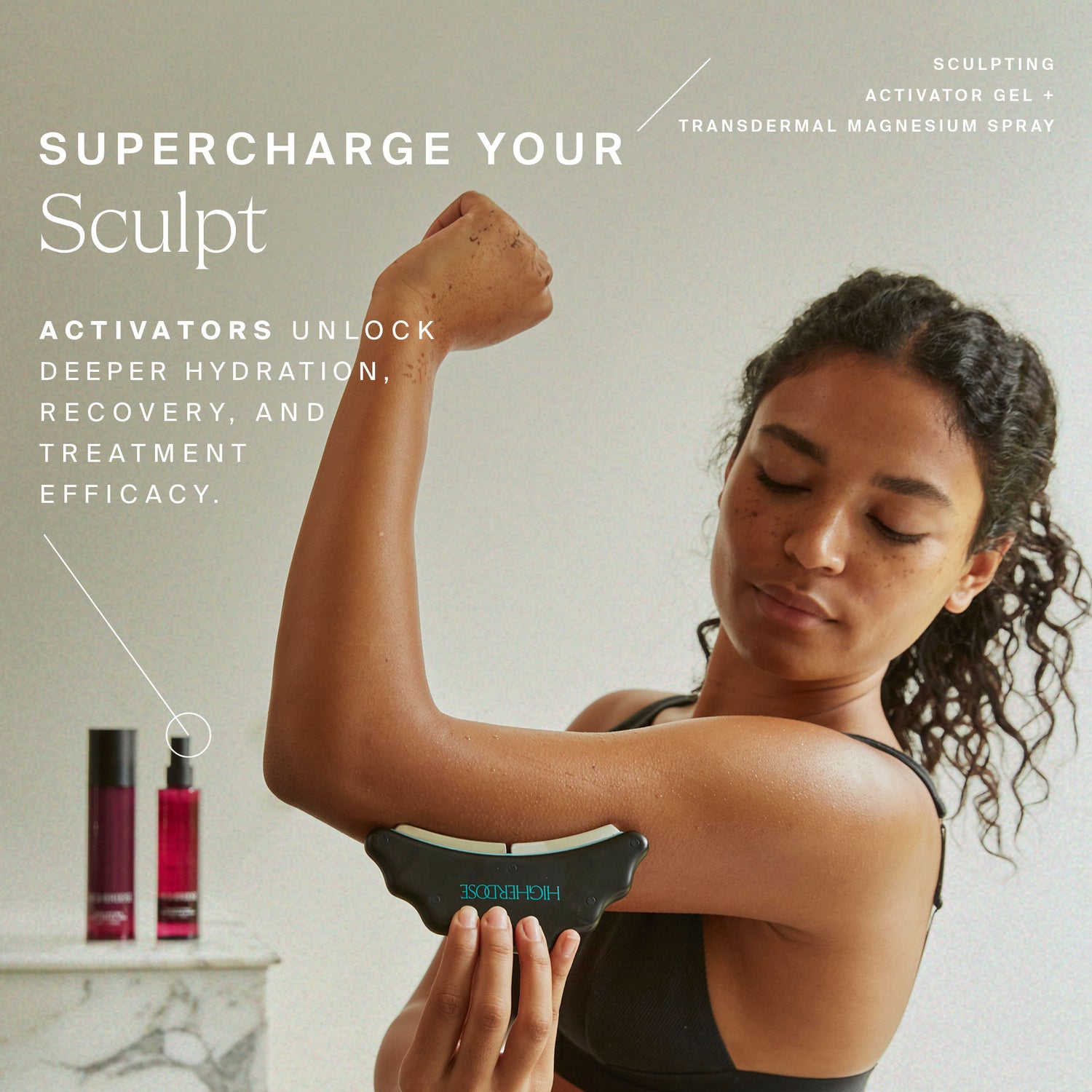 Information related to HigherDose Microcurrent Body Sculptor Ritual Set