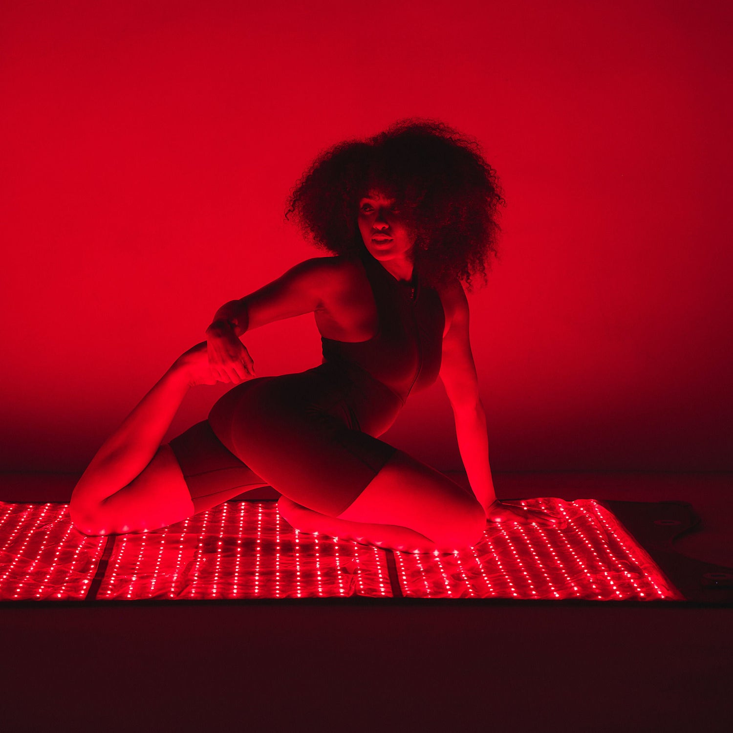 Model image of HigherDose Full Body Red Light Mat