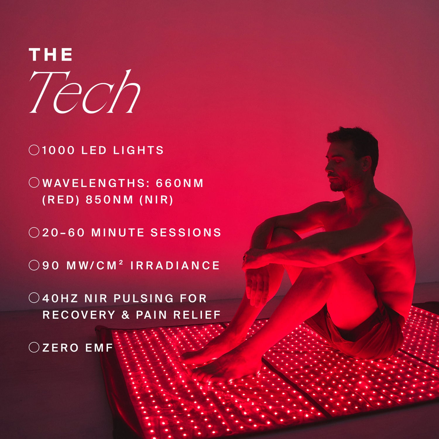 Information related to HigherDose Full Body Red Light Mat