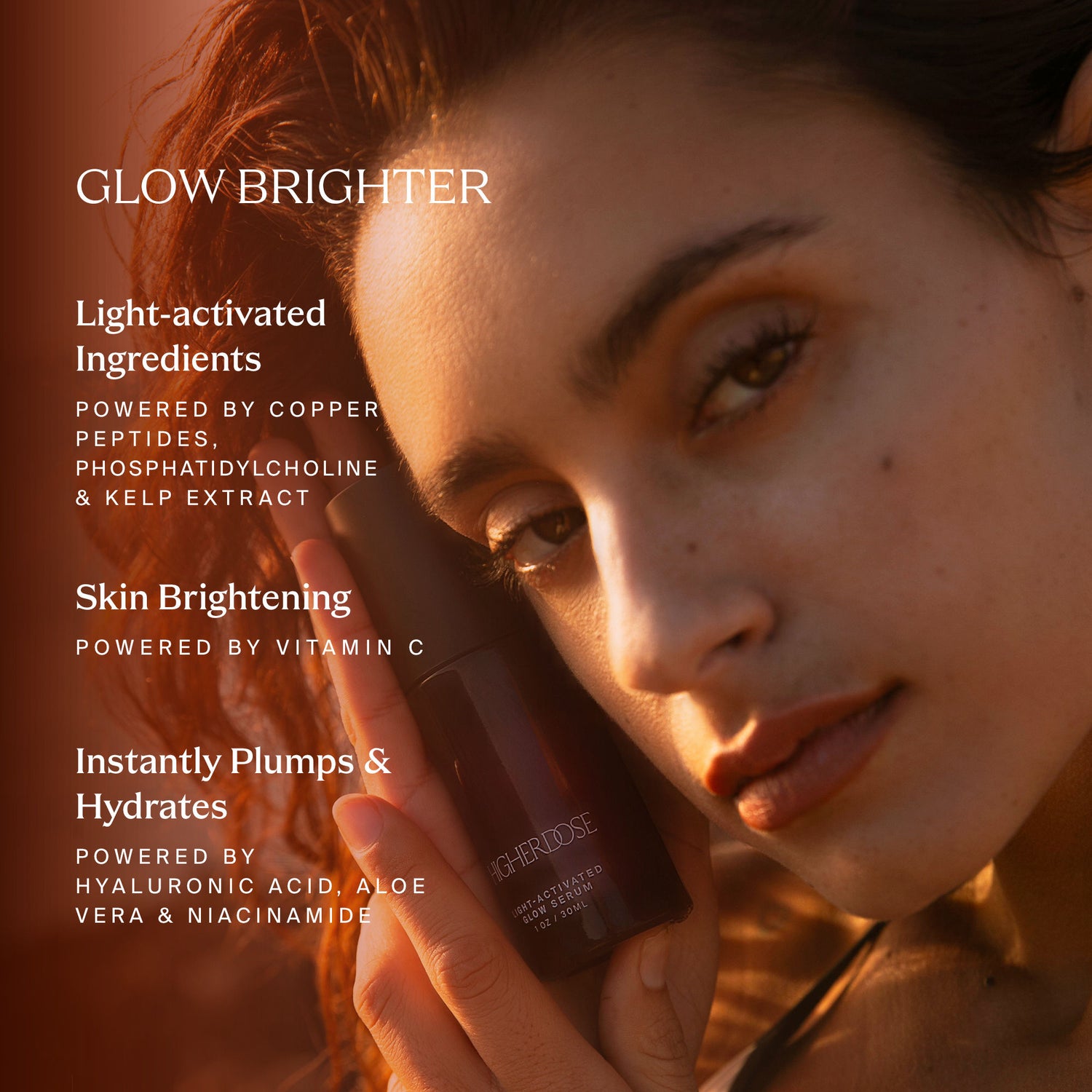Information related to HigherDose Light-Activated Glow Serum