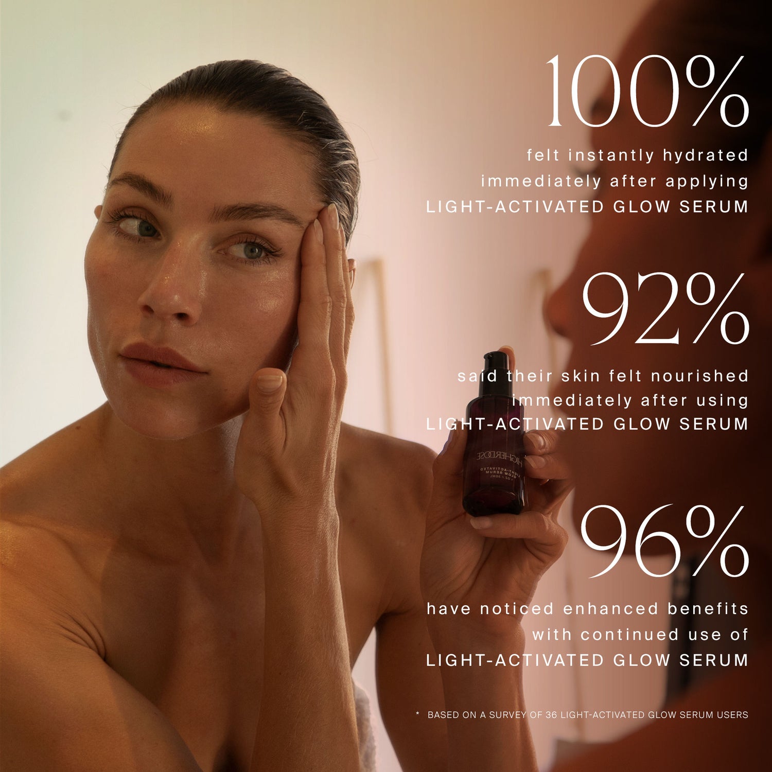 Information related to HigherDose Light-Activated Glow Serum