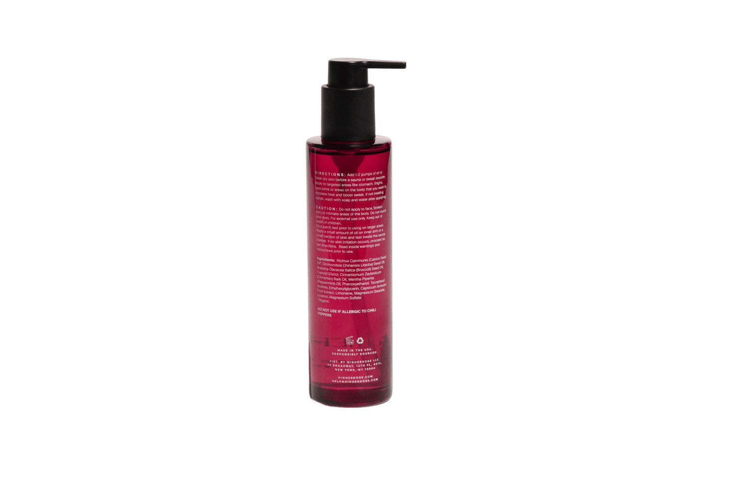Back image of HigherDose Endorphin Oil