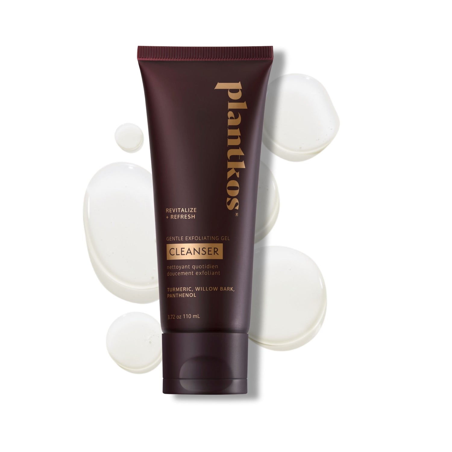 Swatch image of Plantkos Gentle Exfoliating Gel Cleanser