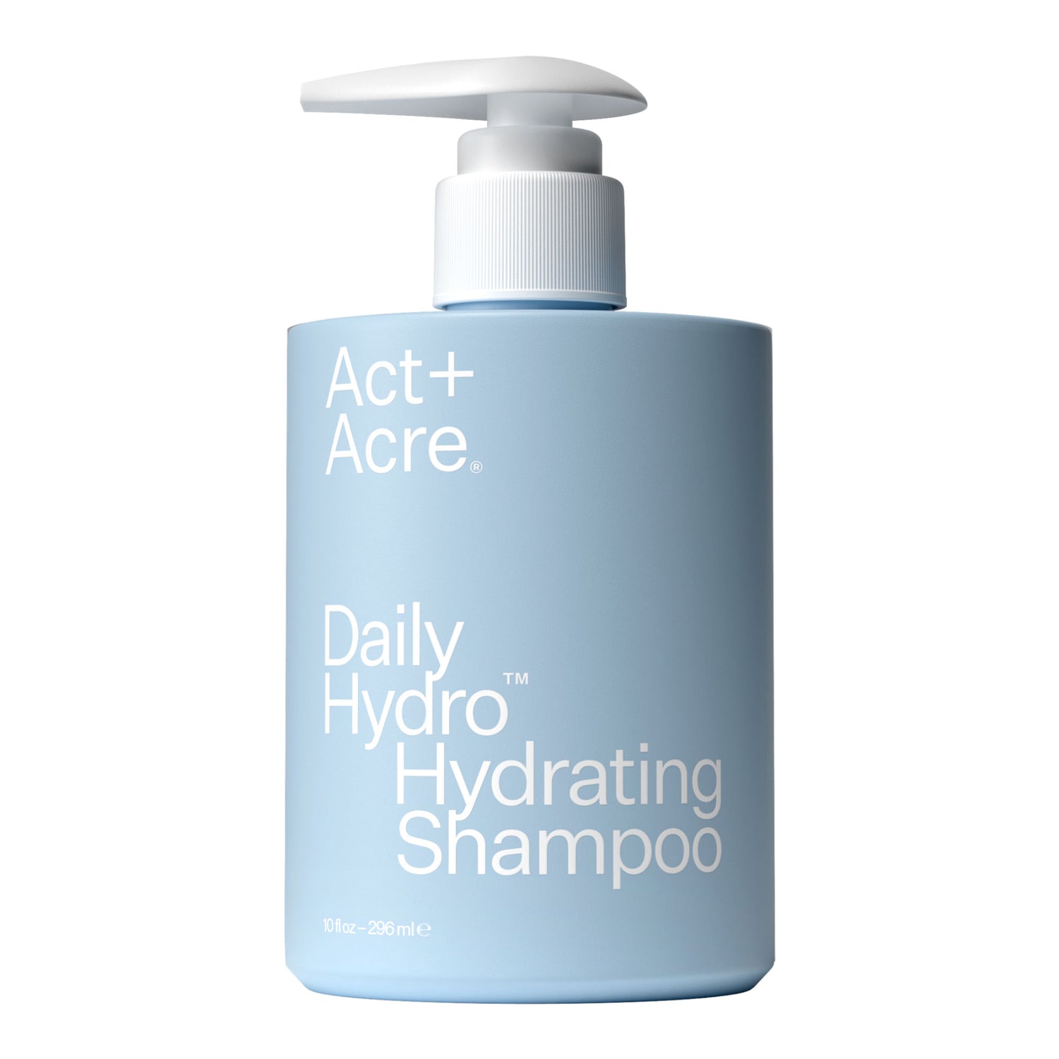 Top-view image of Act+Acre Daily Hydro Hydrating Shampoo
