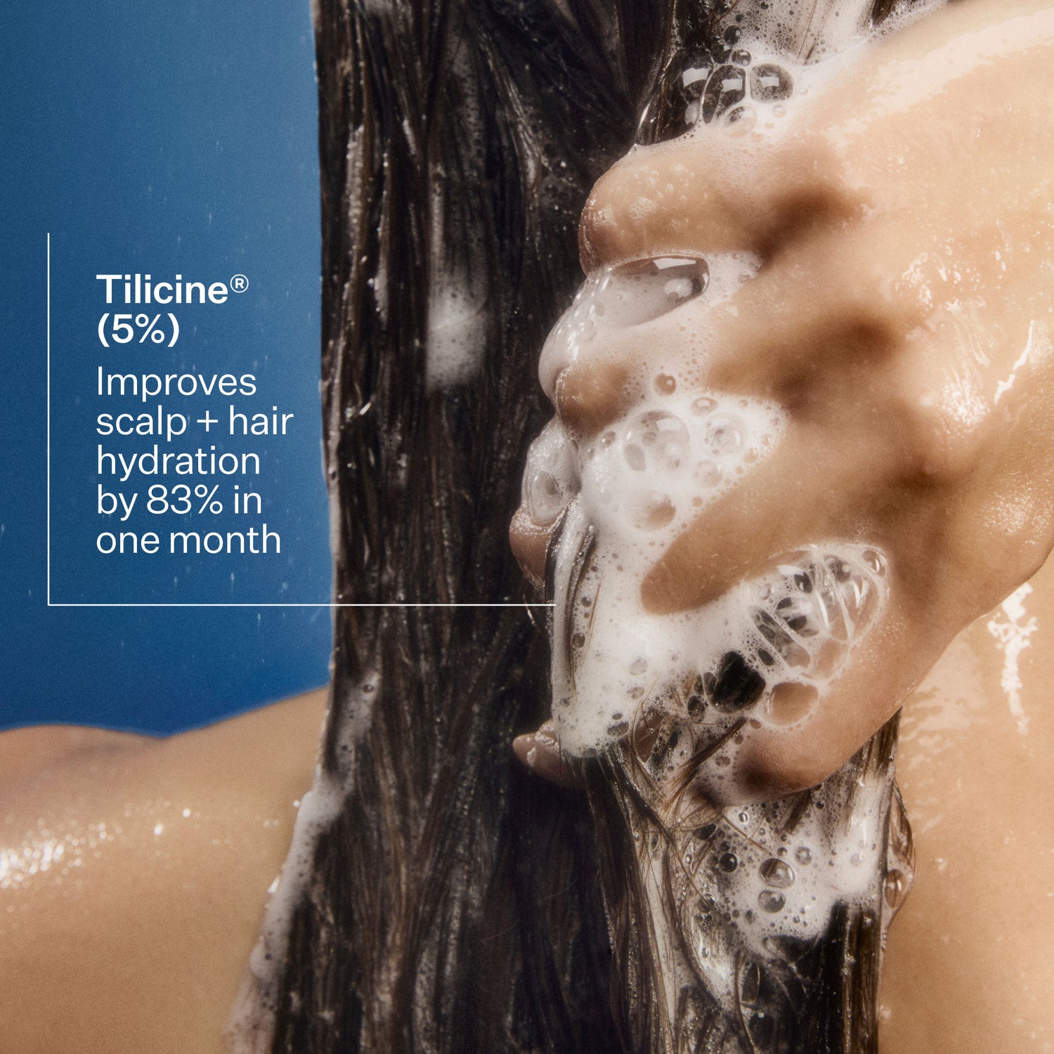 Model image of Act+Acre Daily Hydro Hydrating Shampoo