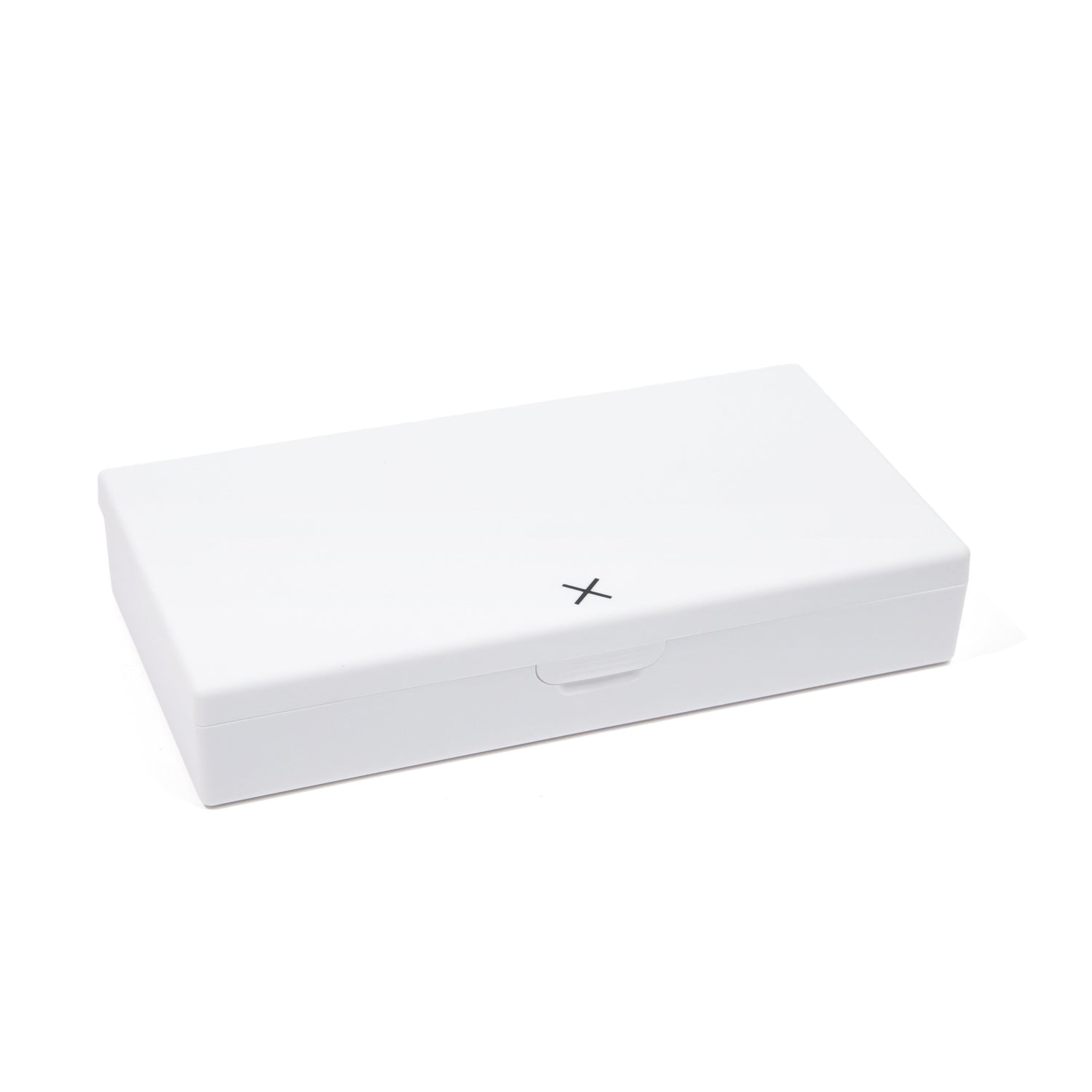 Image of a closed Port and Polish White AM/PM Pill Box