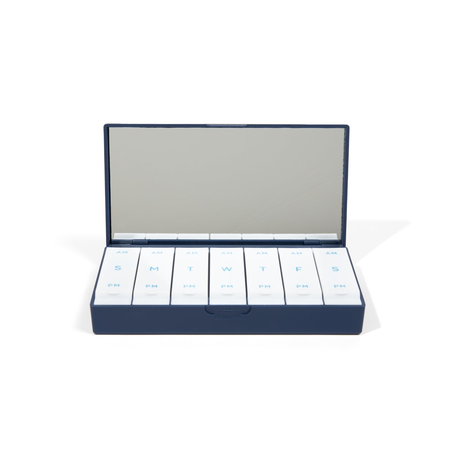 Image of an open Port and Polish Navy AM/PM Pill Box