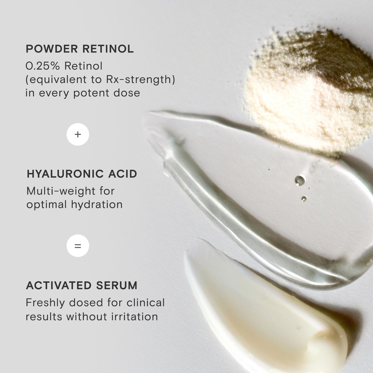 Swatch image of Exponent Time Rewind Retinol Power Serum