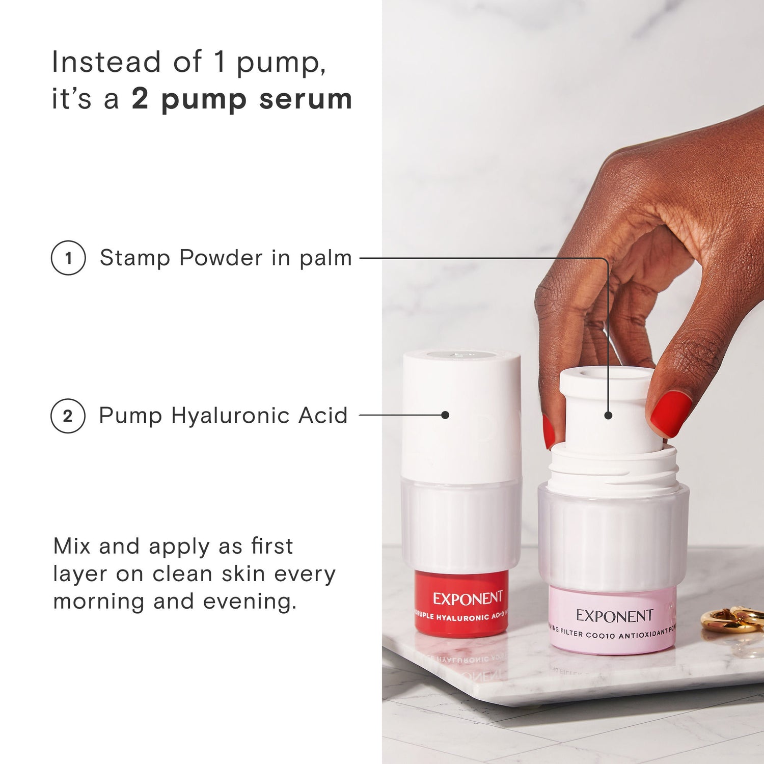 Image of an open Exponent Firming Filter CoQ10 Power Serum