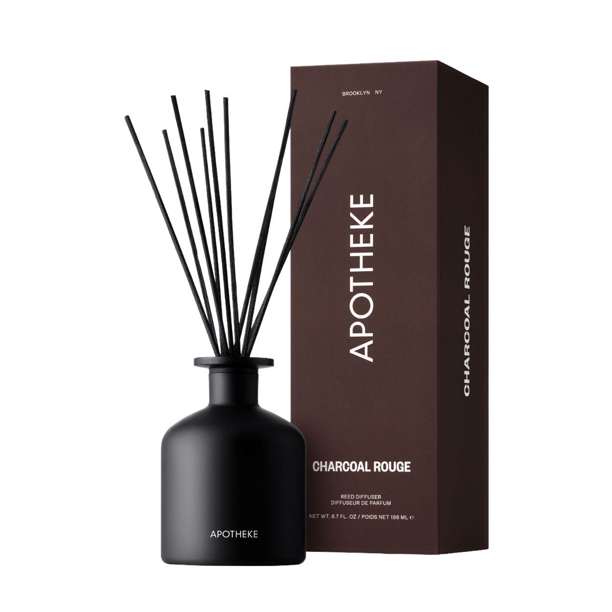 Apotheke Charcoal Rouge Reed Diffuser main image