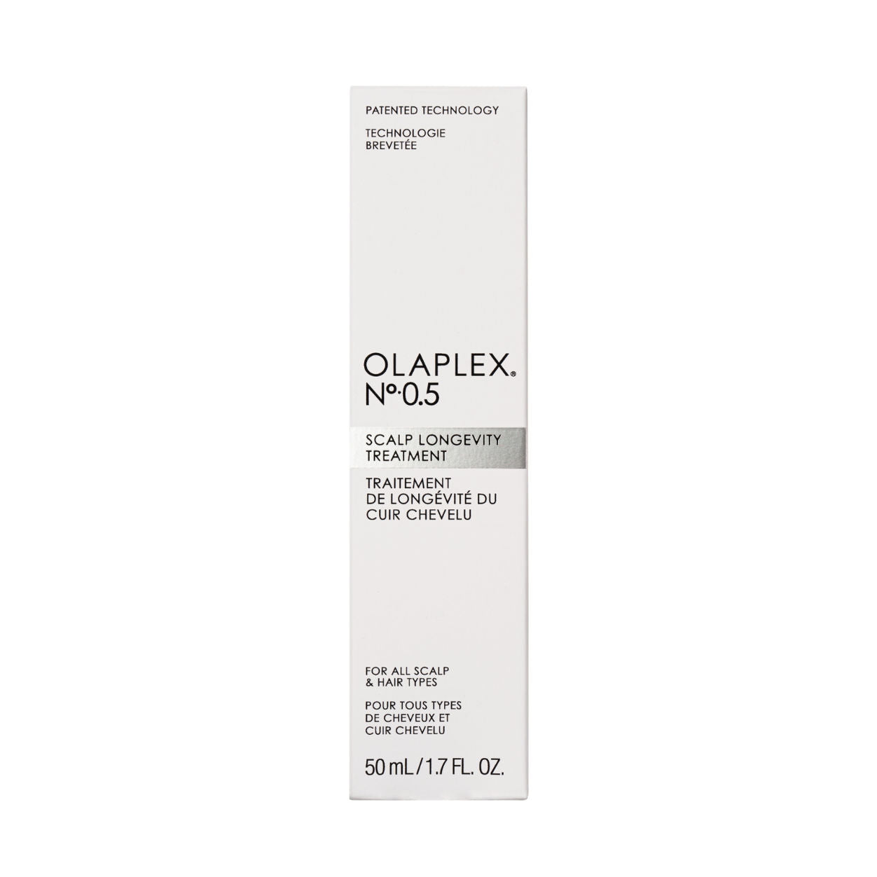 Image of the Olaplex No. 0.5 Scalp Longevity Treatment box
