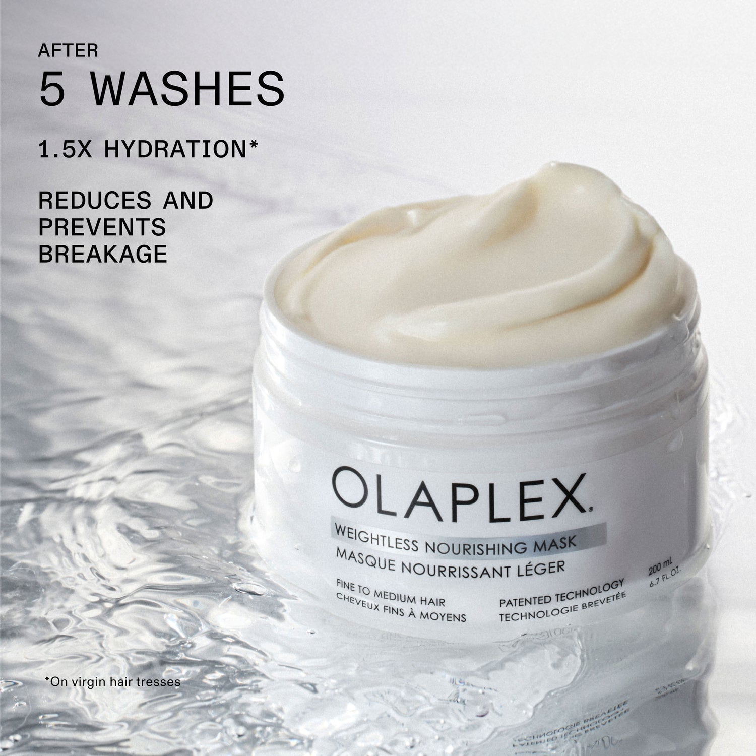 Information related to Olaplex Weightless Volumizing Hydration Hair Mask for Fine Hair