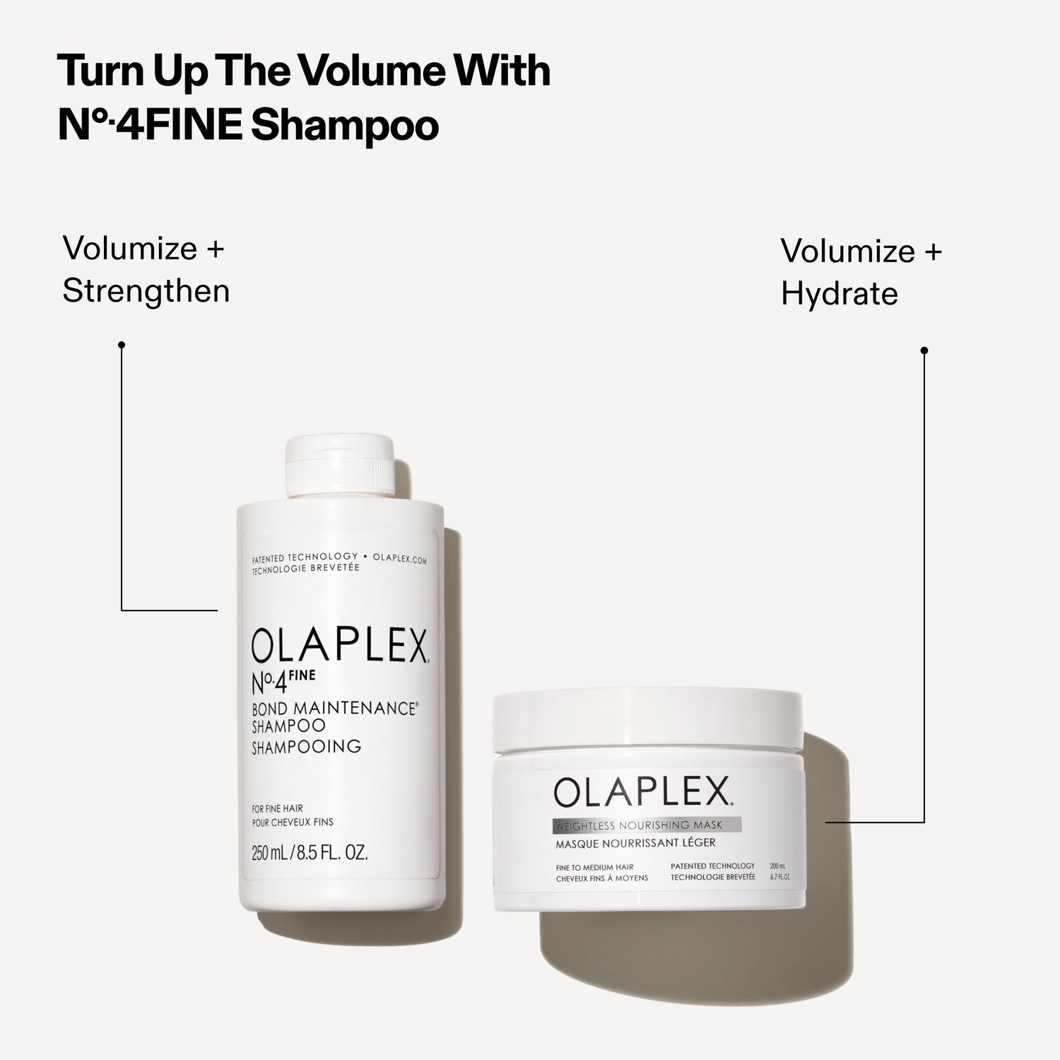 Information related to Olaplex Weightless Volumizing Hydration Hair Mask for Fine Hair
