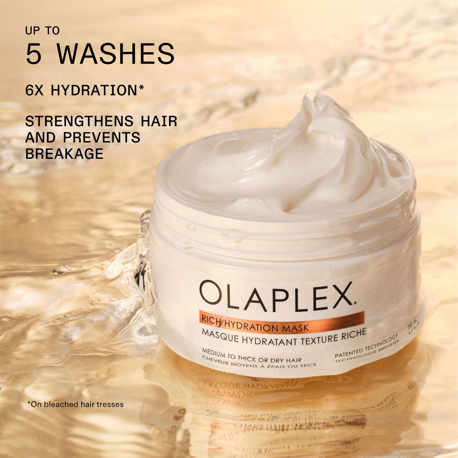 Information related to Olaplex Rich Moisture Hydration and Anti-Frizz Hair Mask