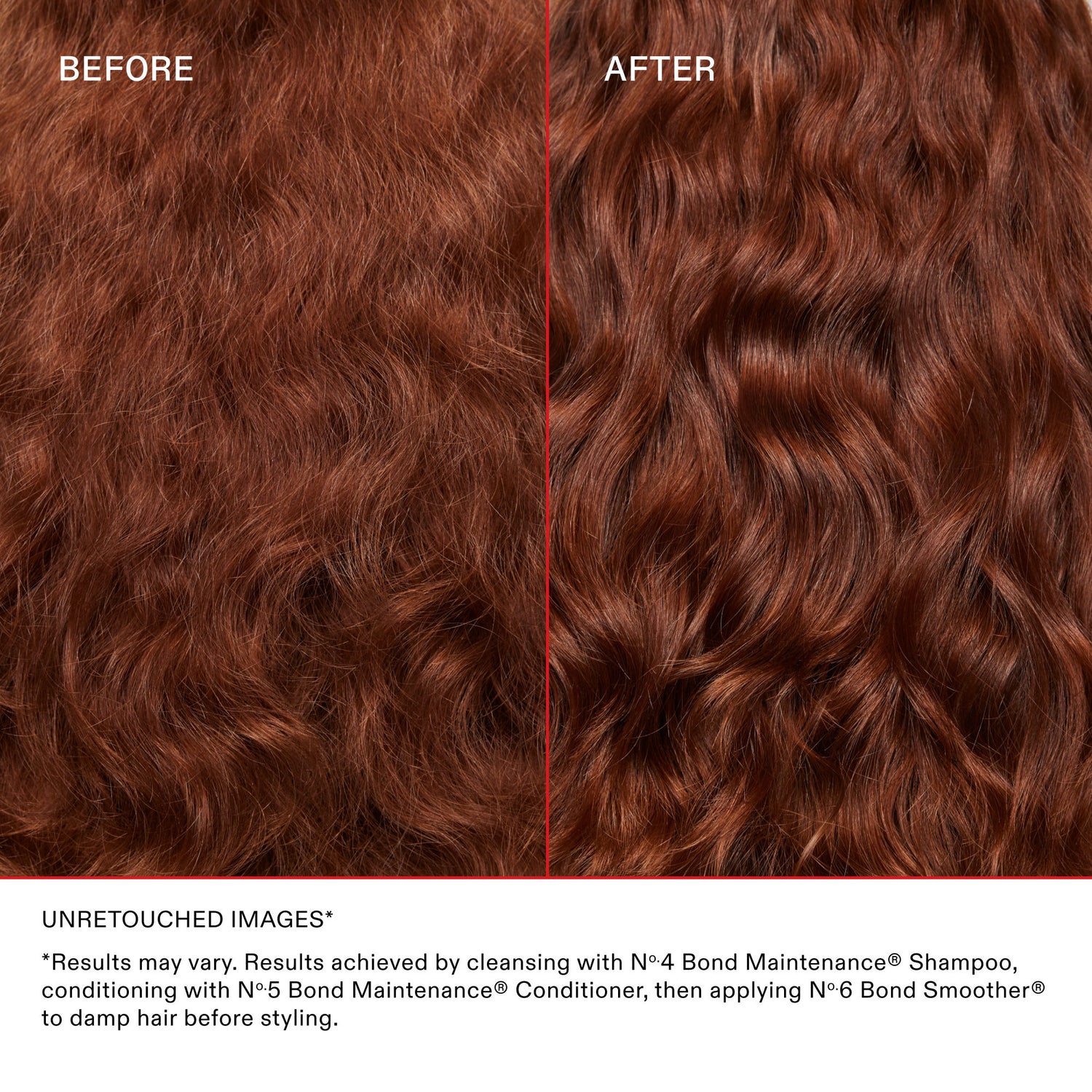 Before and after results of using Olaplex The Full-On Shine Hair Routine Value Set (Limited Edition)