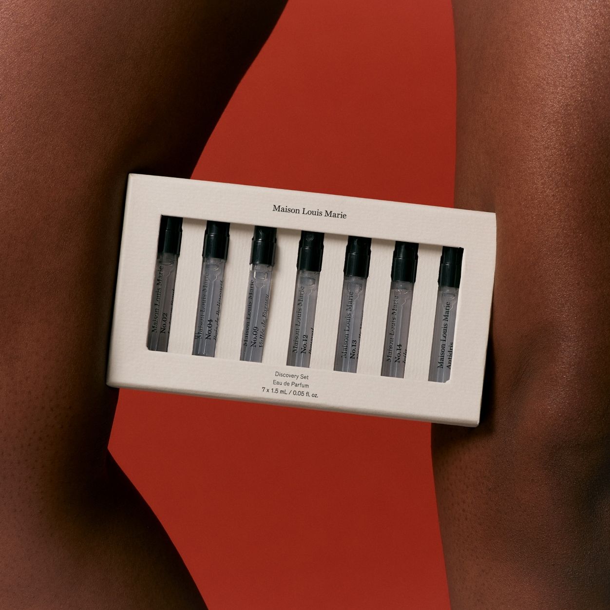 Lifestyle image of Maison Louis Marie Eau de Parfum Discovery Set