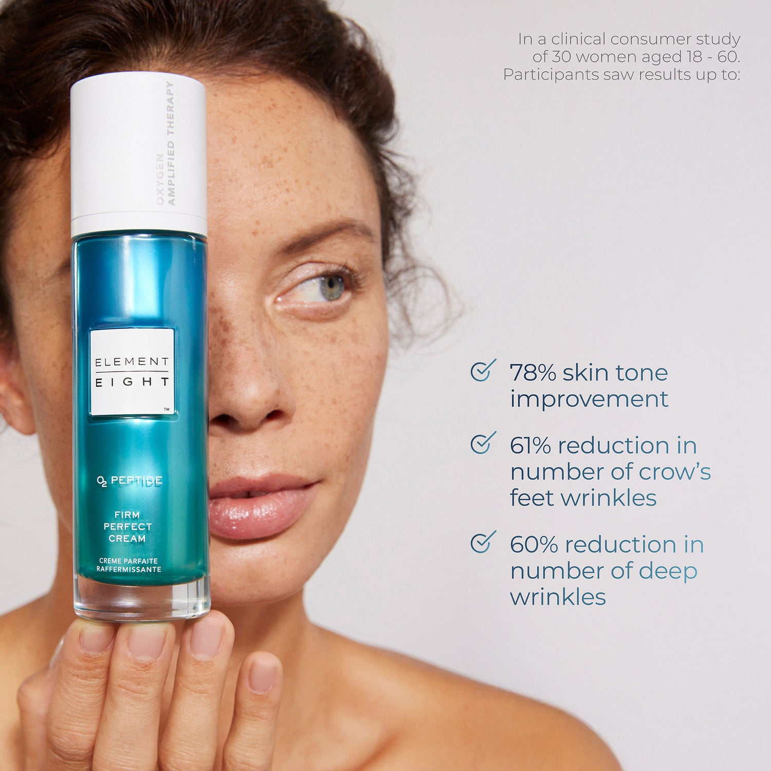 Information related to Element Eight O2 Peptide Firm Perfect Moisturizer for Wrinkles and Aging Skin