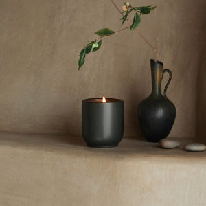 Lifestyle image of Homecourt Balsam Fireplace Candle (Limited Edition)