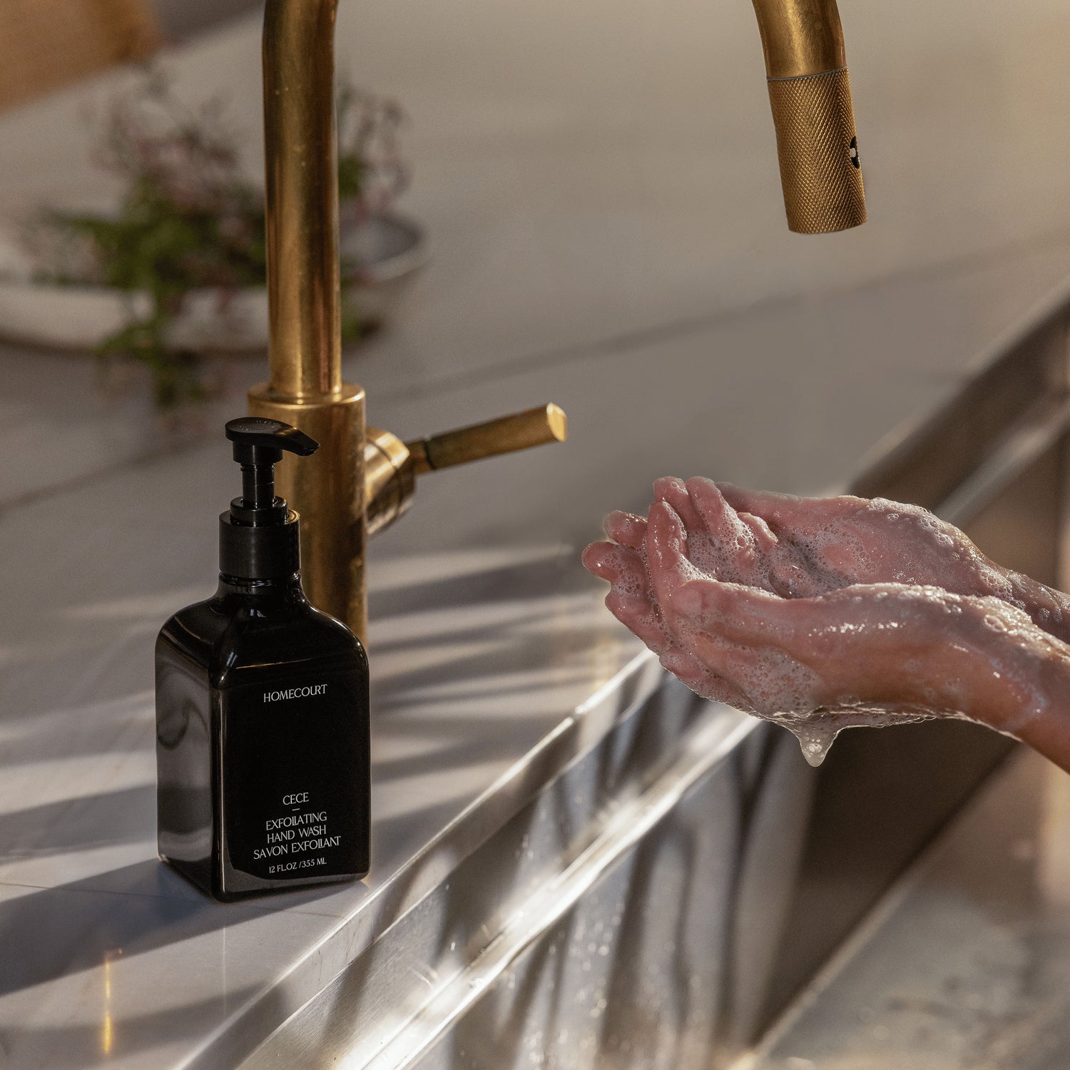 Lifestyle image of Homecourt Cece Exfoliating Hand Wash