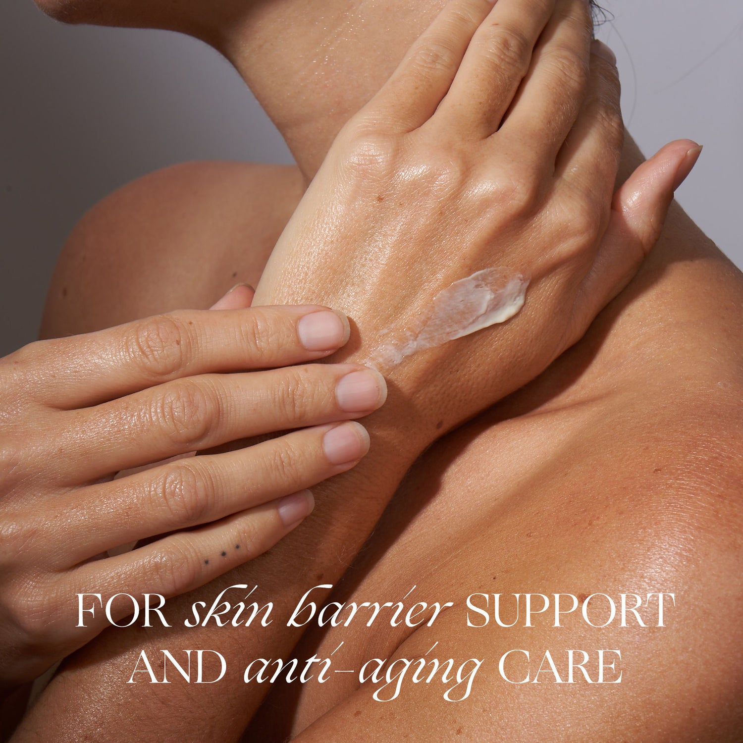 Lifestyle image of Retrouvé Dermal Defense Hand Cream