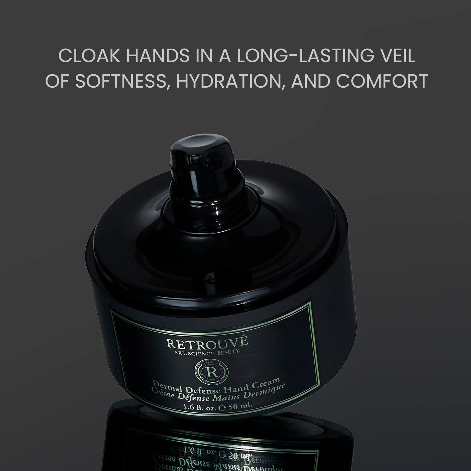 Lifestyle image of Retrouvé Dermal Defense Hand Cream