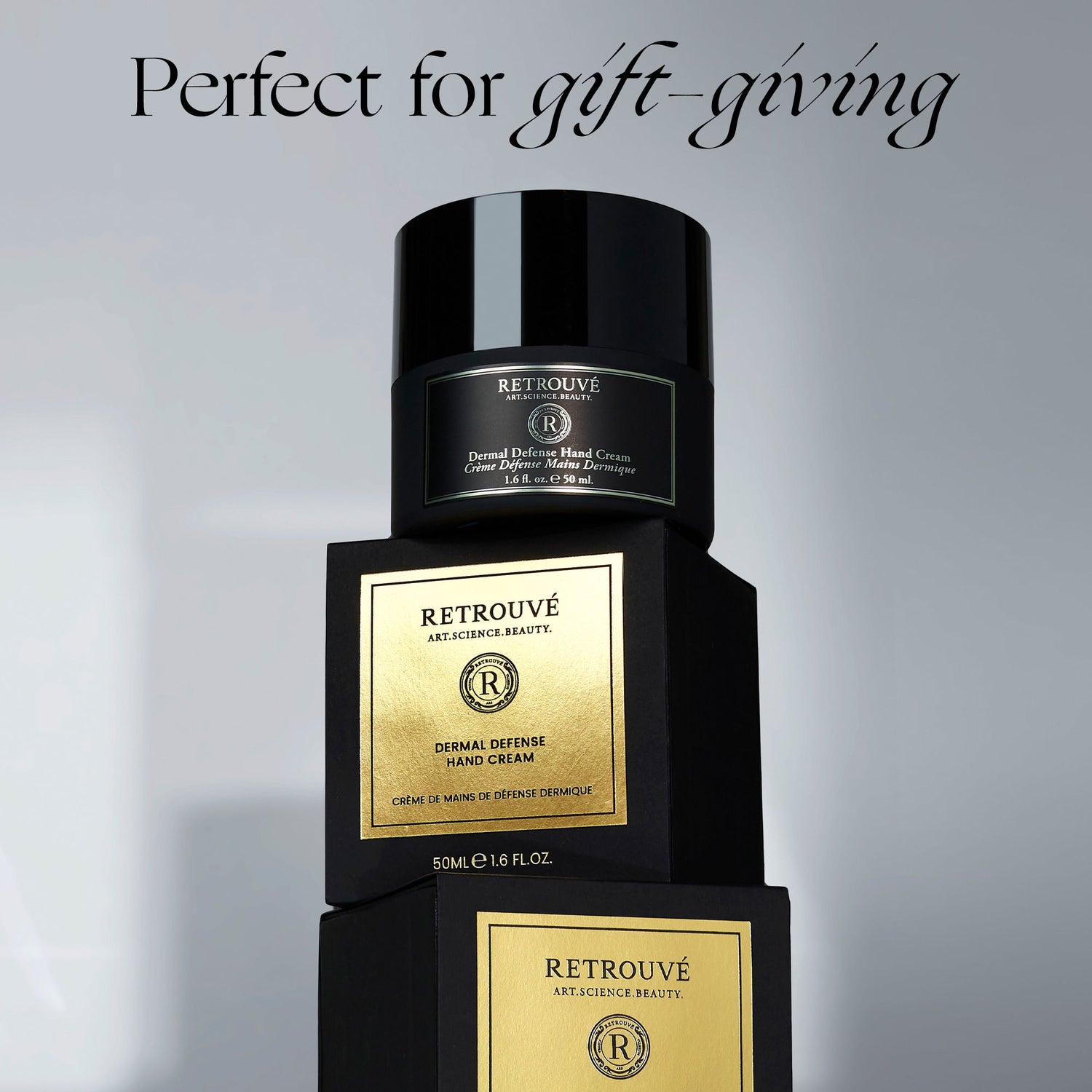 Lifestyle image of Retrouvé Dermal Defense Hand Cream