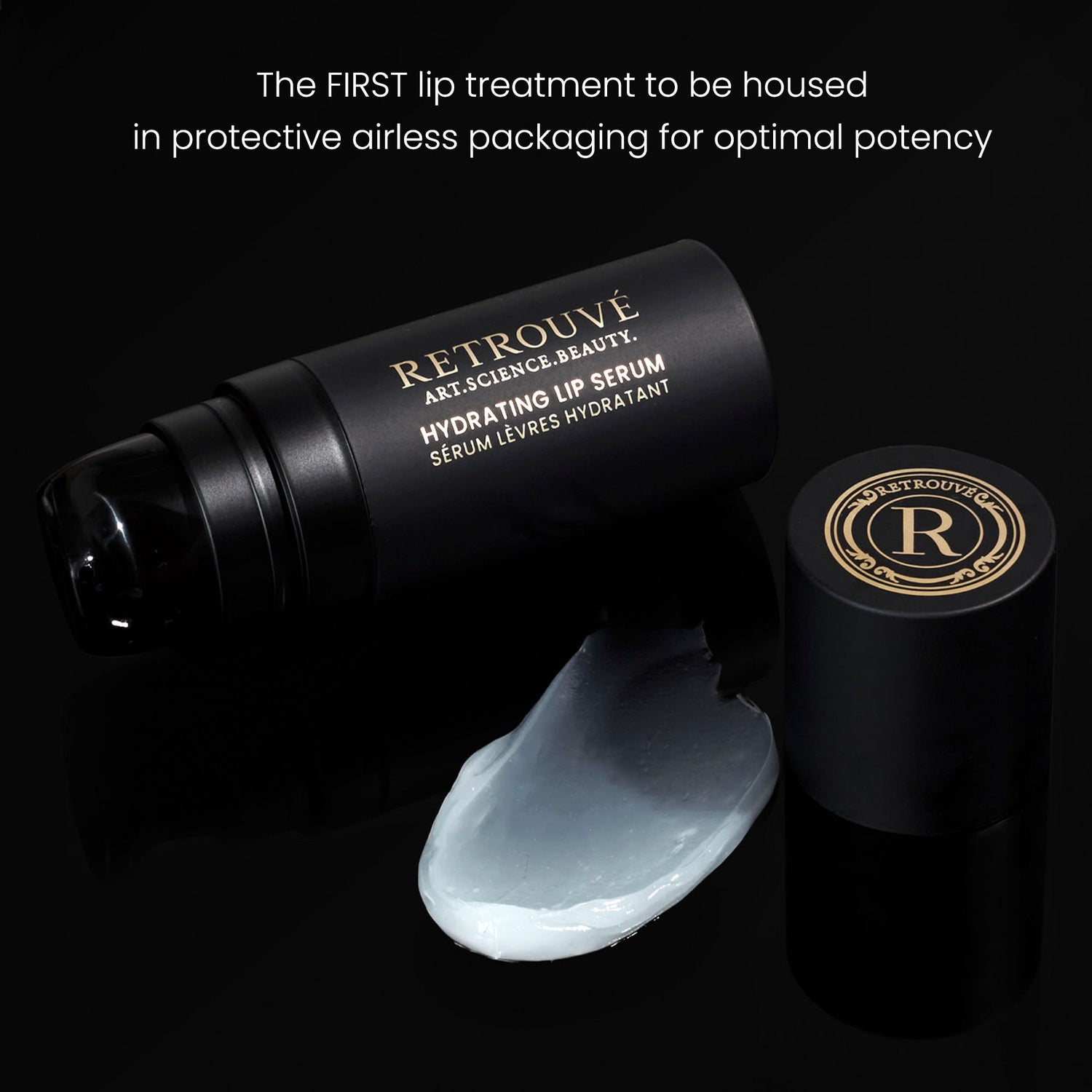 Lifestyle image of Retrouvé Hydrating Lip Serum