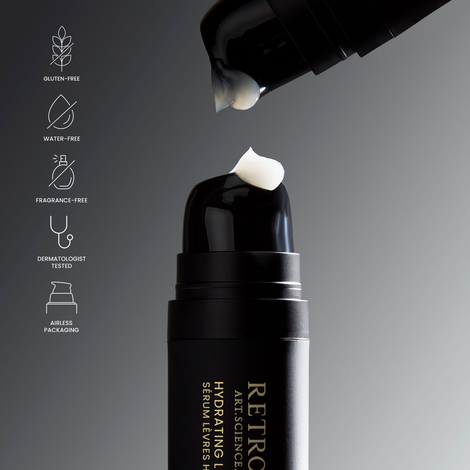 Lifestyle image of Retrouvé Hydrating Lip Serum