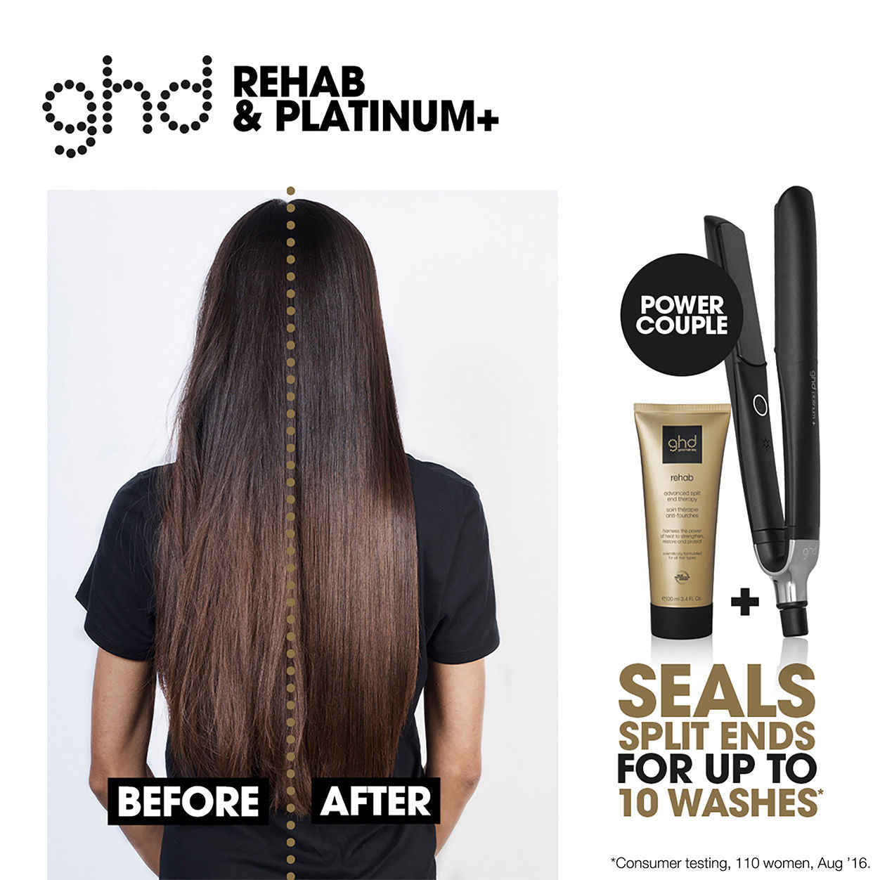 Model image of GHD Rehab Advanced Split End Therapy