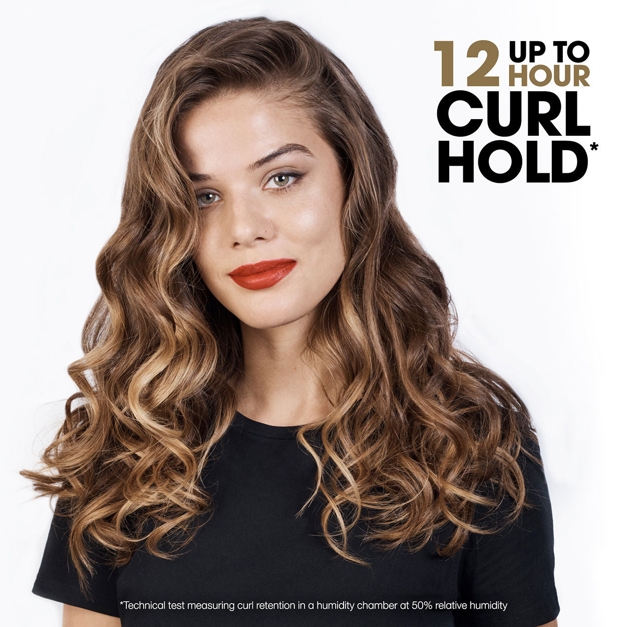 Model image of GHD Curly Ever After Curl Hold Spray