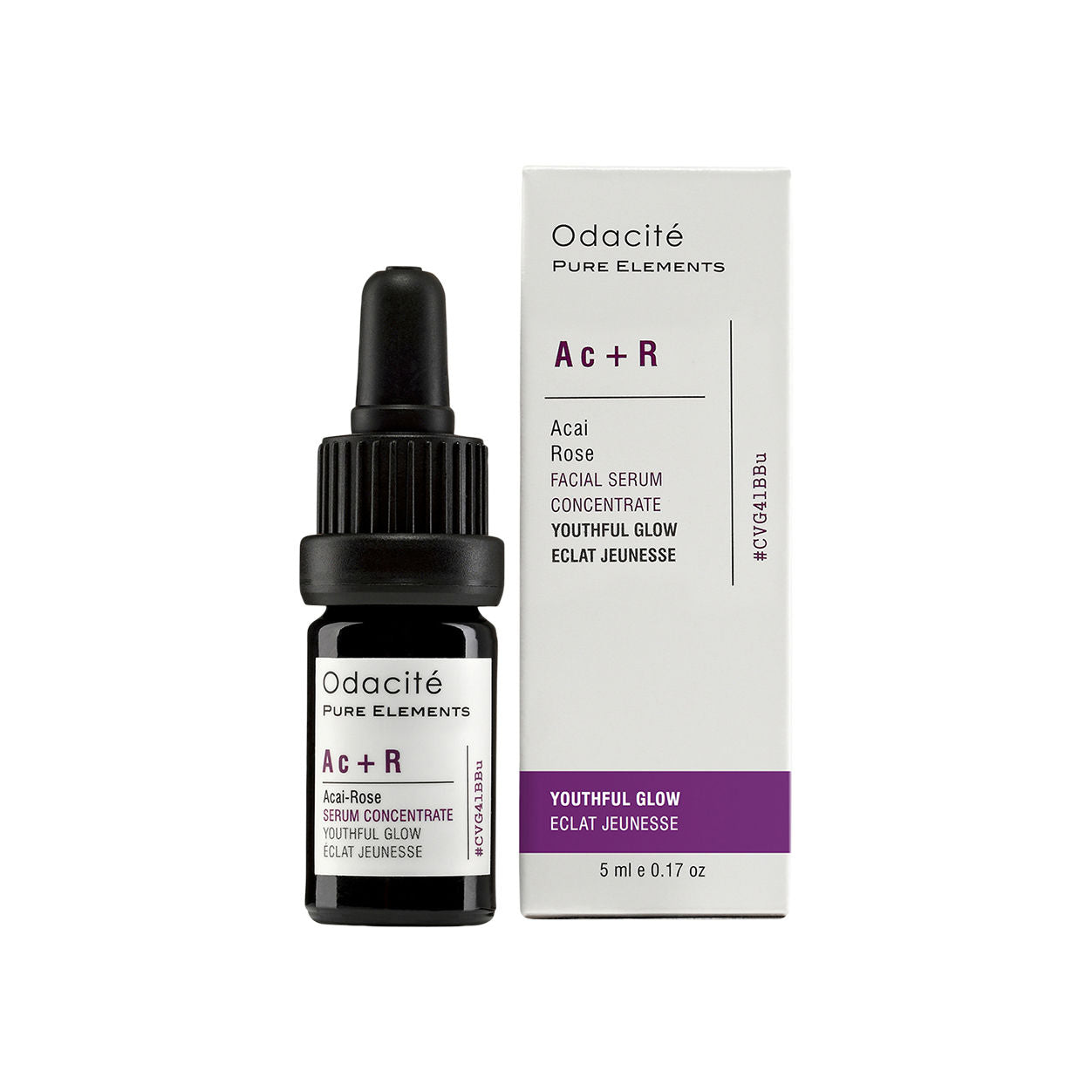 Image of the Odacité Acai Rose Facial Concentrate box