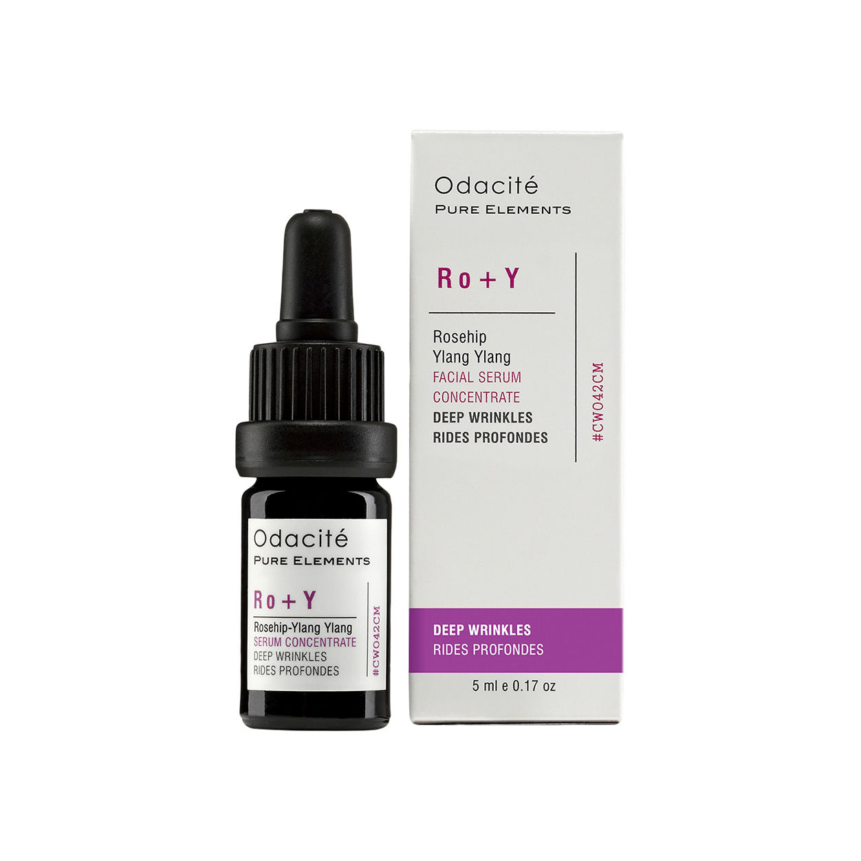 Image of the Odacité Rosehip Ylang Ylang Serum Concentrate box