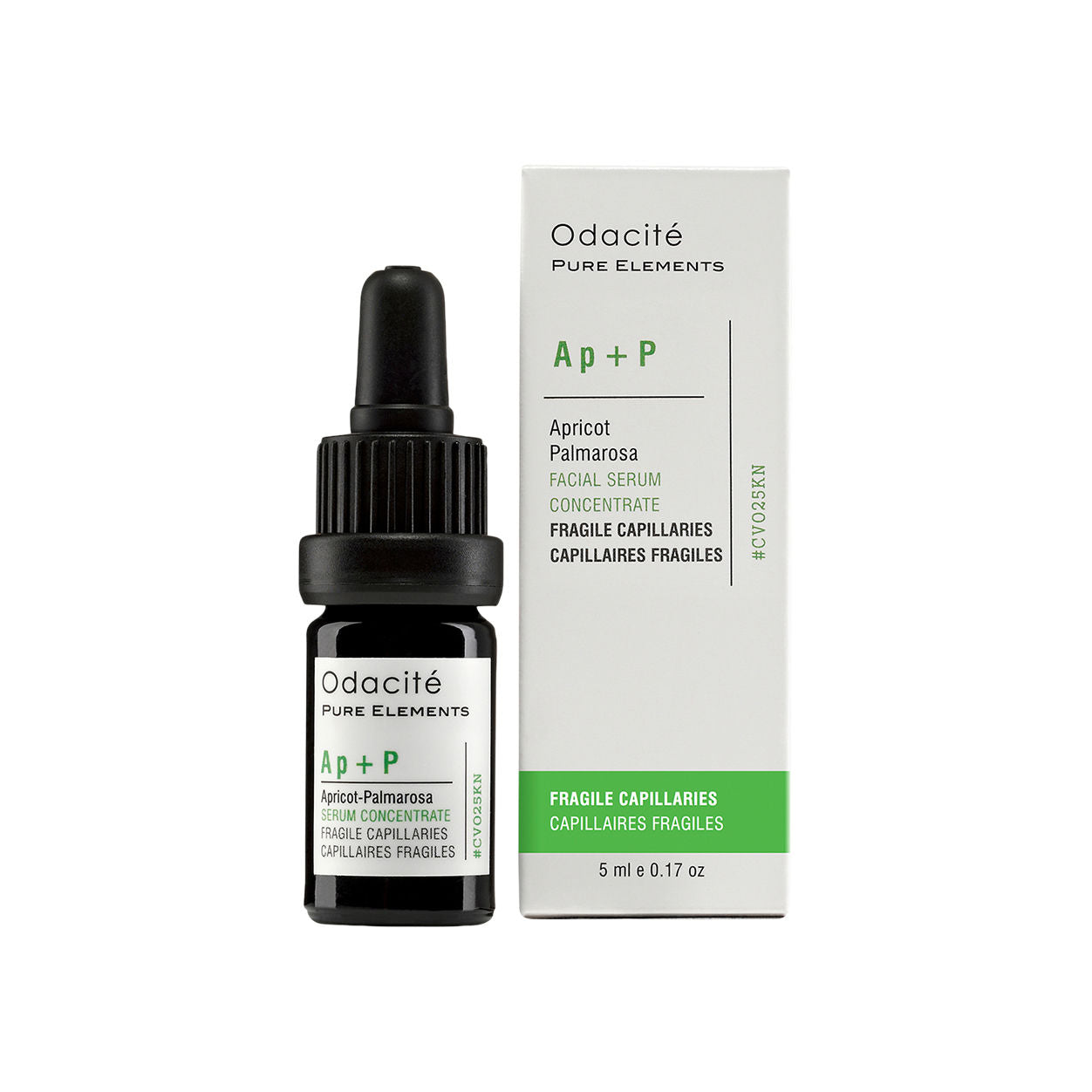 Image of the Odacité Apricot Palmarosa Serum Concentrate box