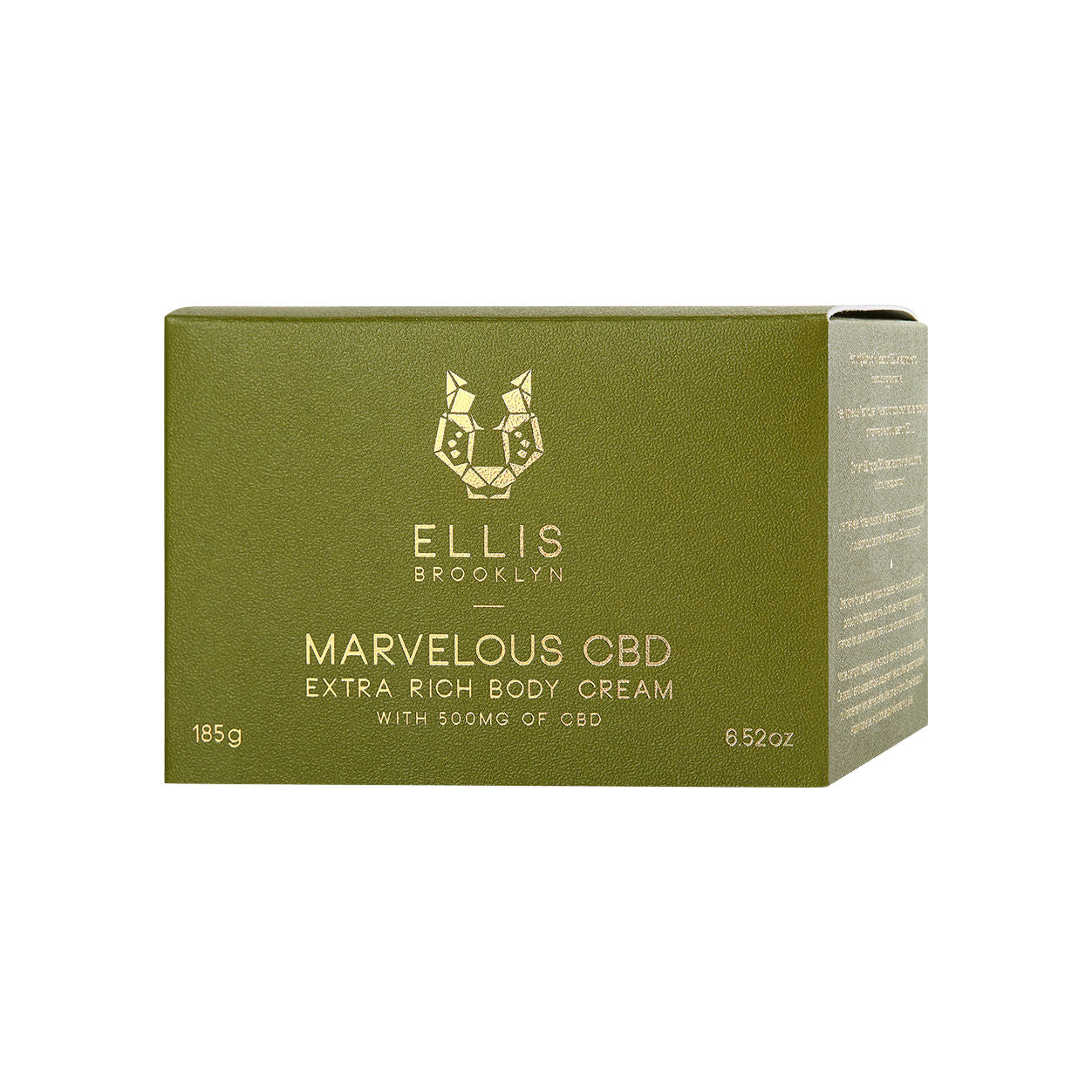 Image of the Ellis Brooklyn Marvelous CBD Extra Rich Body Cream box