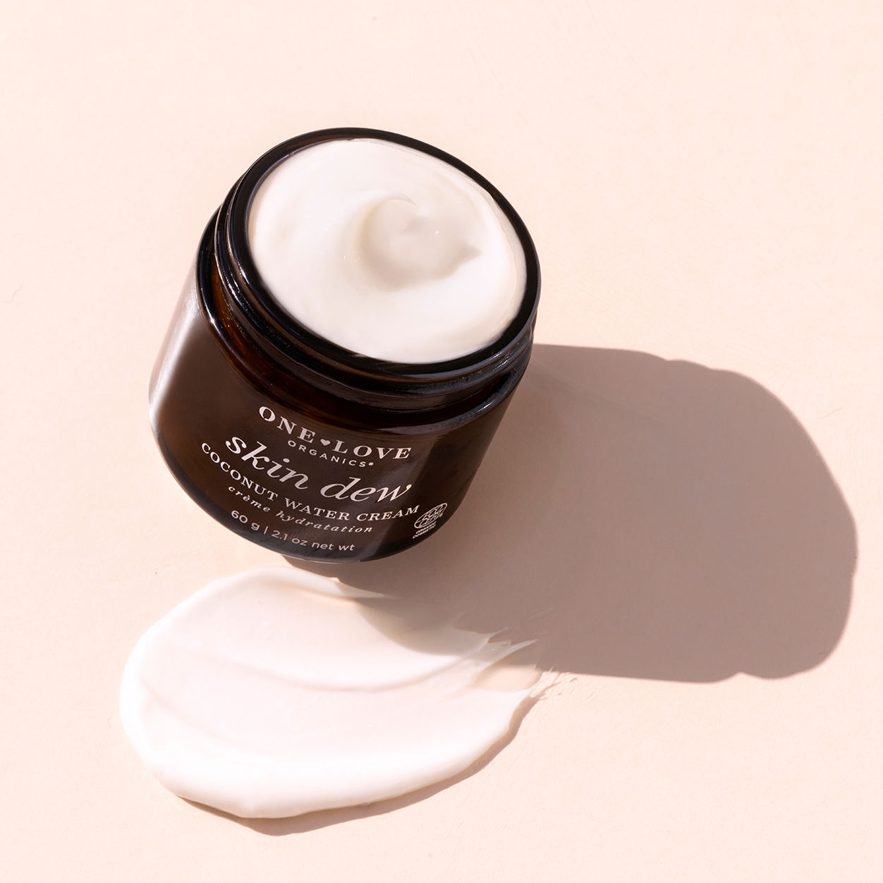 Lifestyle image of One Love Organics Skin Dew Coconut Water Cream