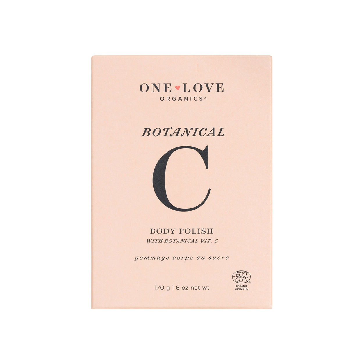 Image of the One Love Organics Botanical C Body Polish box