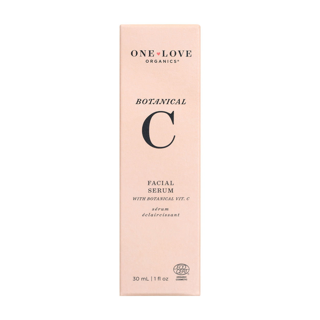 Image of the One Love Organics Botanical C Facial Serum box