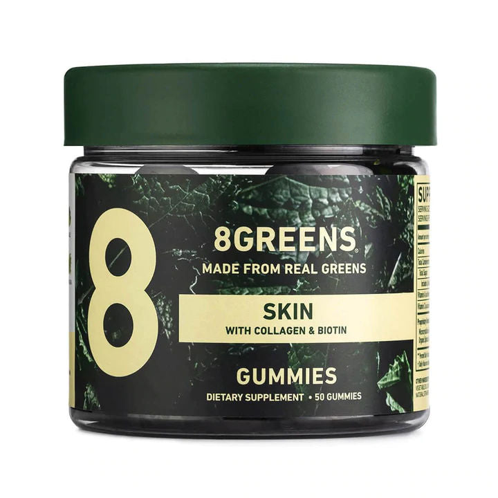 8Greens Skin Gummies Strawberry main image