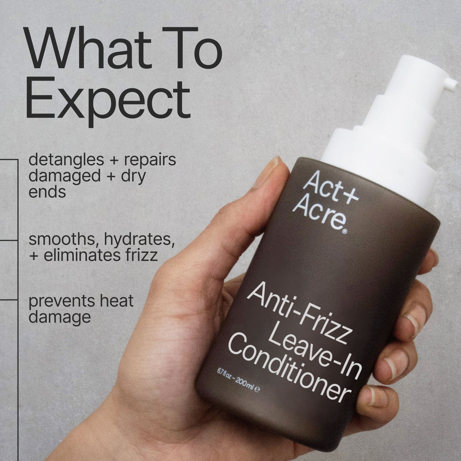 Information related to Act+Acre Cold Processed Leave-In Conditioner