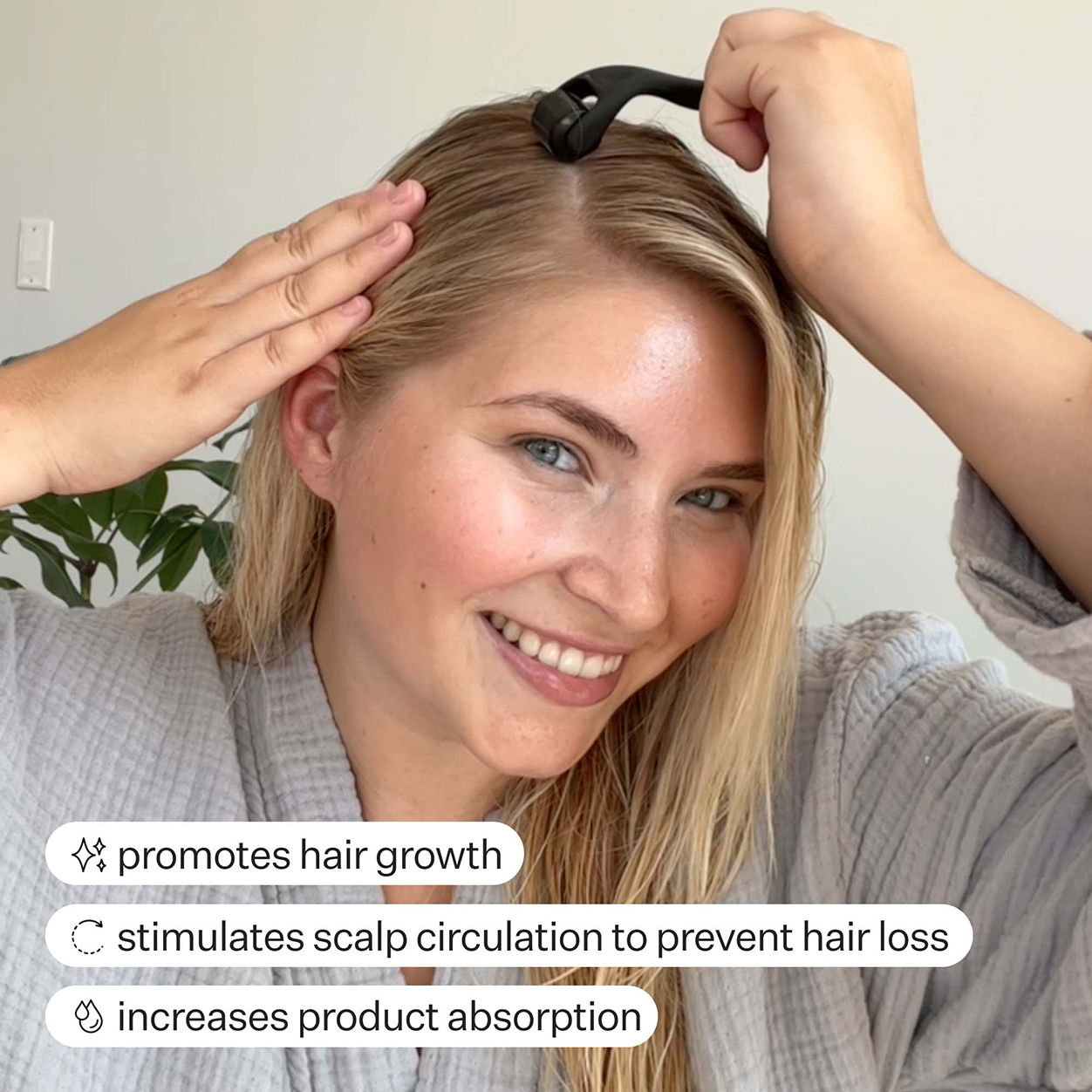 Model image of Act+Acre Scalp Dermaroller