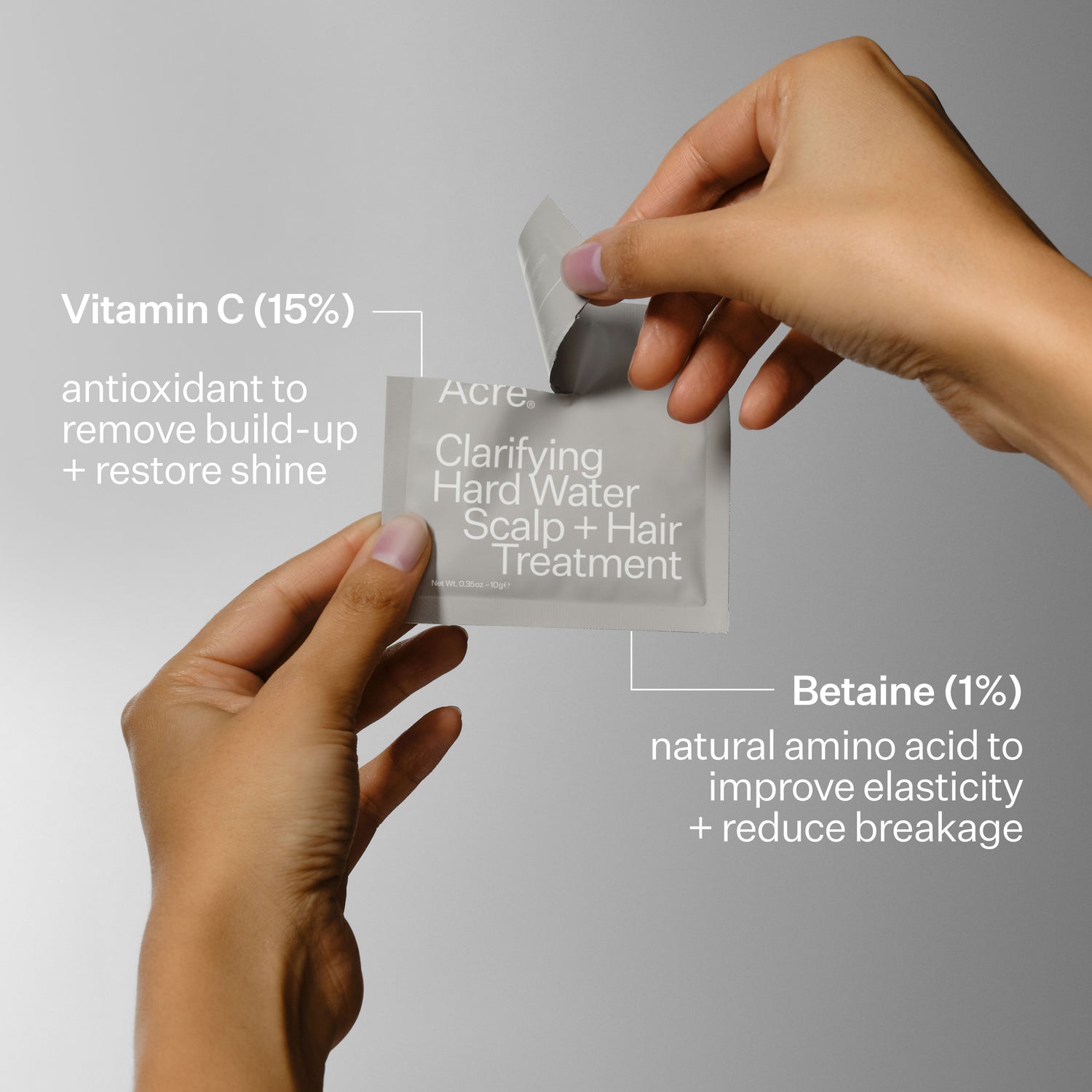 Information related to Act+Acre Clarifying Hard Water Scalp Treatment For Scalp + Hair Build-Up